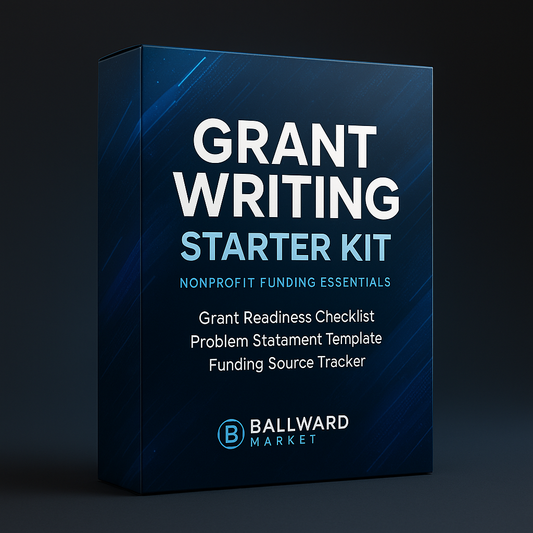 Grant Writing Starter Kit (Nonprofit Funding Essentials)